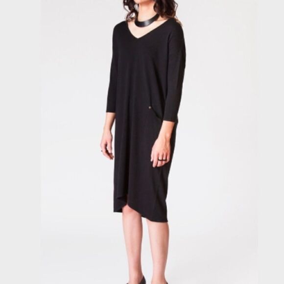 Kerisma Raven Dress Olive green S/M - Picture 2 of 6